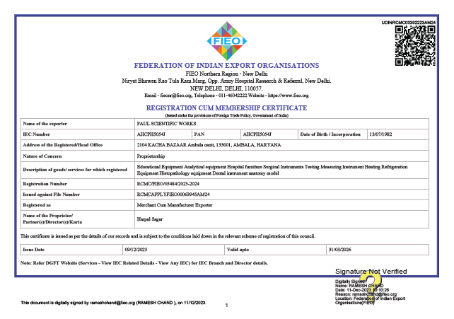 FIEO Registration
